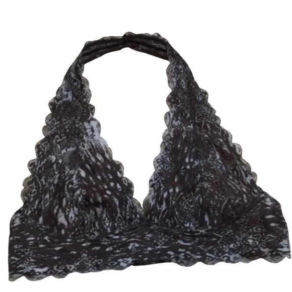 Free people lace galloon halter bra - Picture 1 of 5